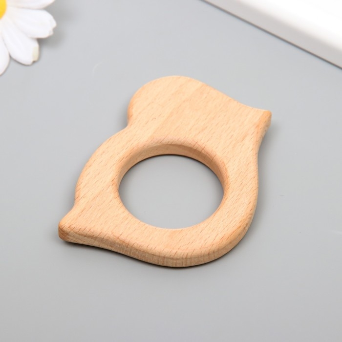 Декор для творчества дерево Декор для творчества дерево "Птица" 7,5х5,4 см