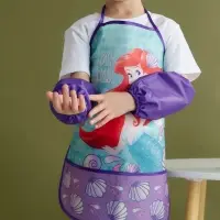 Фартук с нарукавниками детский &laquo;Ариэль&raquo;, Принцессы, 49&times;39 см