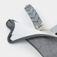 Швабра с отжимом Twist Raccoon, насадка из микрофибры 36&times;14 см, стальная нержавеющая ручка 125 см