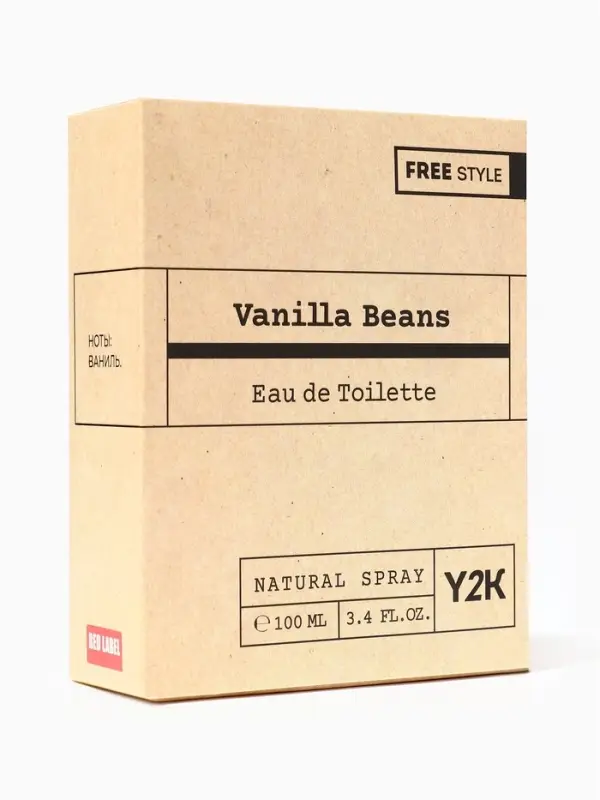 Туалетная вода женская Free Style Vanilla Beans, 100 мл