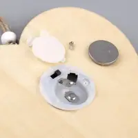 Ёлочная игрушка &laquo;Сердце в снежинках&raquo;, 13&times;13&times;1 см, 3 LED, от батареек, свечение тёплое белое