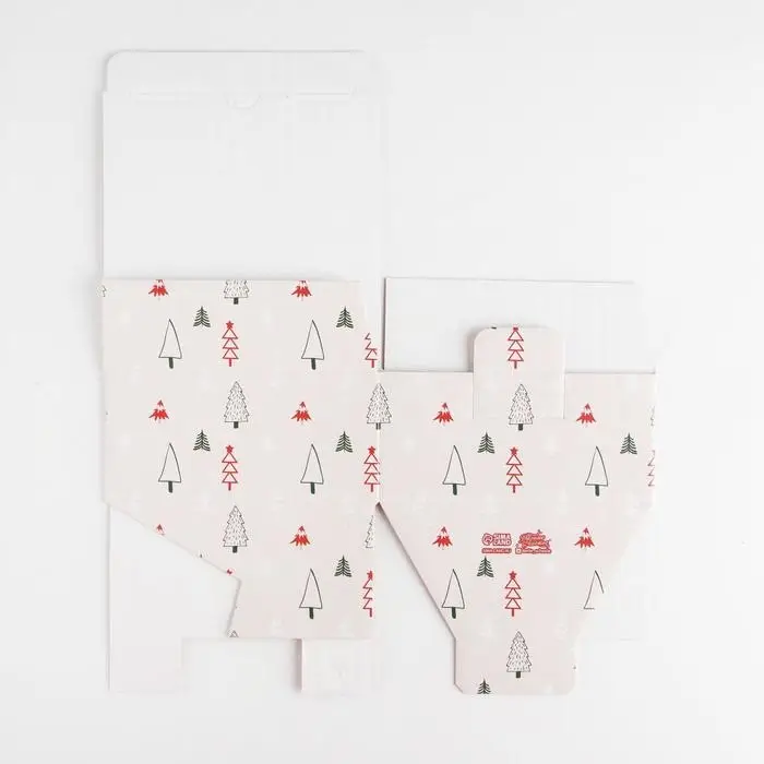 Коробка подарочная новогодняя складная &laquo;Счастья и Добра&raquo;, 15 х 15 х 7 см, Новый год