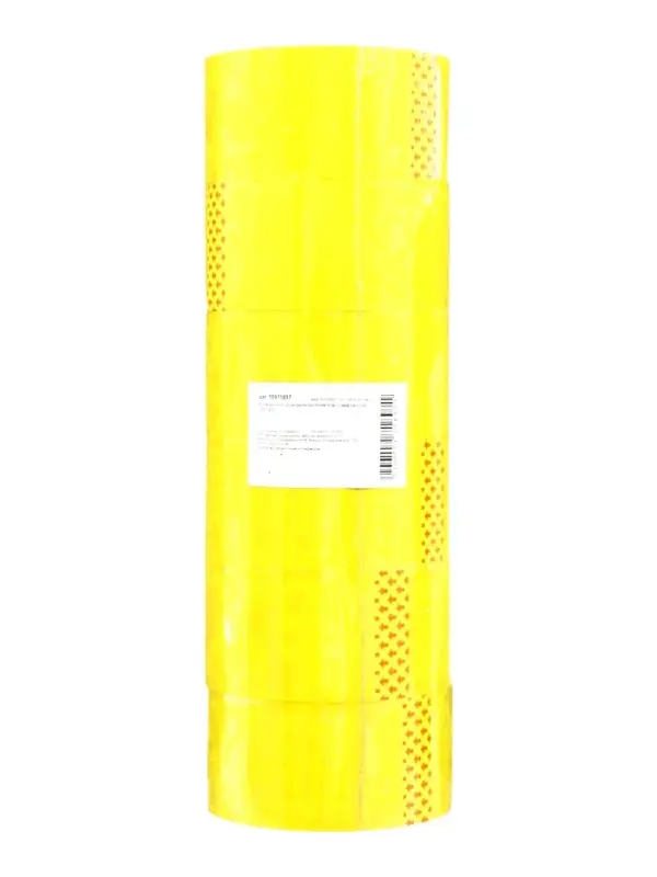 Скотч упаковочный 48 мм 40 м 40 мкм, жёлтый