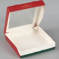Коробка подарочная новогодняя, складная 20&times;20&times;4 см &laquo;Щелкунчик&raquo;