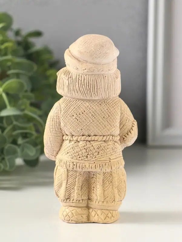 Фигурка гипс &laquo;Домовой&raquo;, 13&times;7 см, слоновая кость