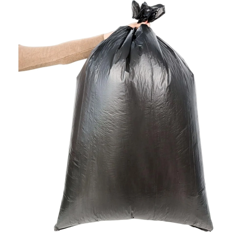 Мешки для мусора ПНД Элементари 120л 14мкм 10шт/рул черные 70х110см