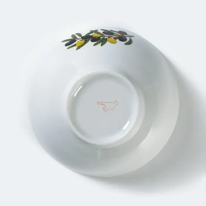 Пиала Дулевский фарфор &laquo;Оливки&raquo;, 350 мл, d=12.5 см, белая
