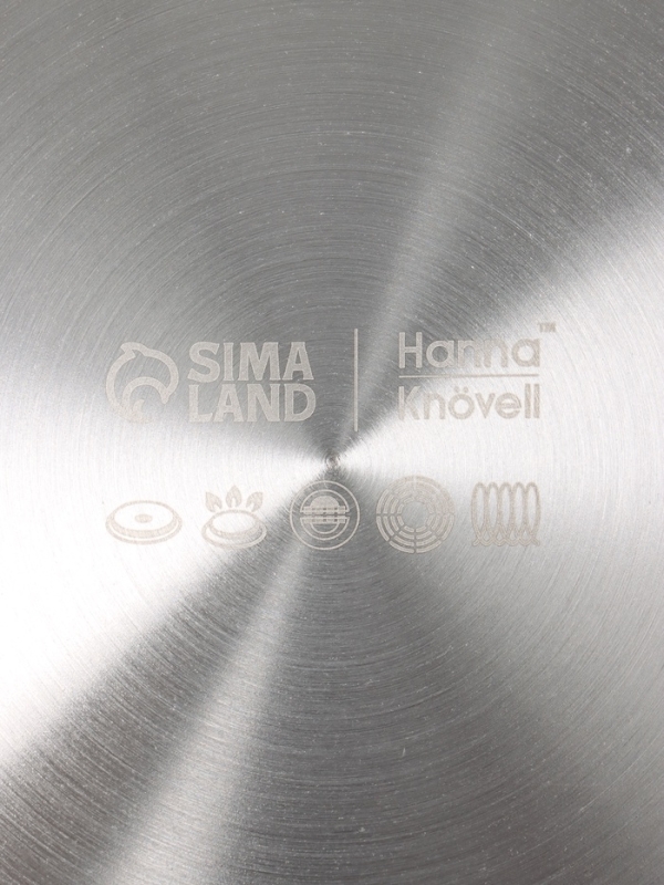 Сковорода блинная 3Ply d=28,5см, h=3 см, толщина 2,2 мм, индукция, АП Сковорода блинная 3Ply d=28,5см, h=3 см, толщина 2,2 мм, индукция, АП