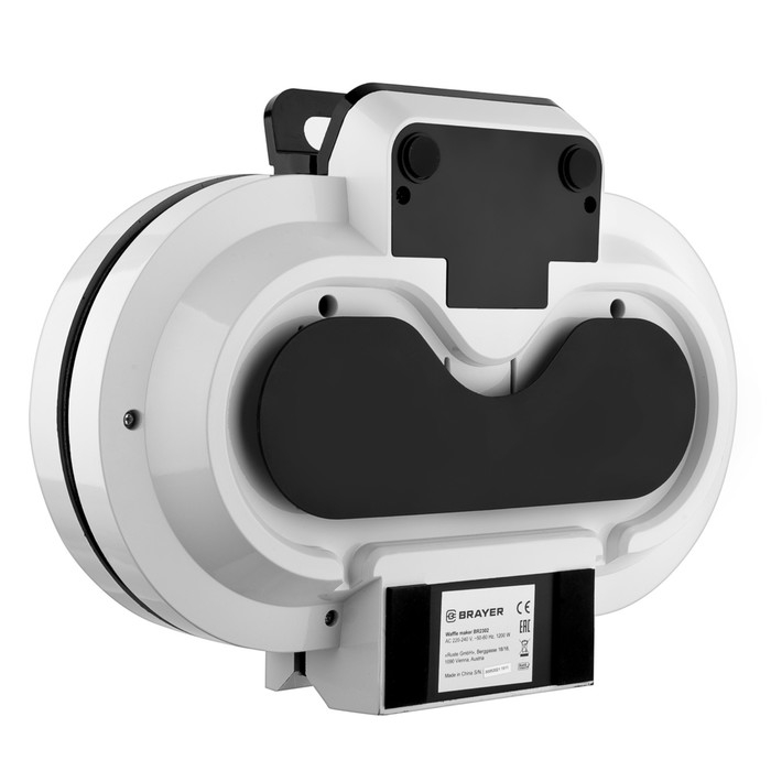 Вафельница BRAYER 2302BR, 1200 Вт, форма сердца, антипригарное покрытие Вафельница BRAYER 2302BR, 1200 Вт, форма сердца, антипригарное покрытие