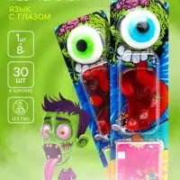 Жевательный мармелад «Язык с глазом», взрывная карамель, 8 г Жевательный мармелад «Язык с глазом», взрывная карамель, 8 г
