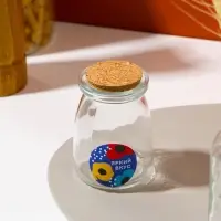 Банка для хранения сыпучих продуктов и круп &laquo;Яркий вкус&raquo;, 150 мл