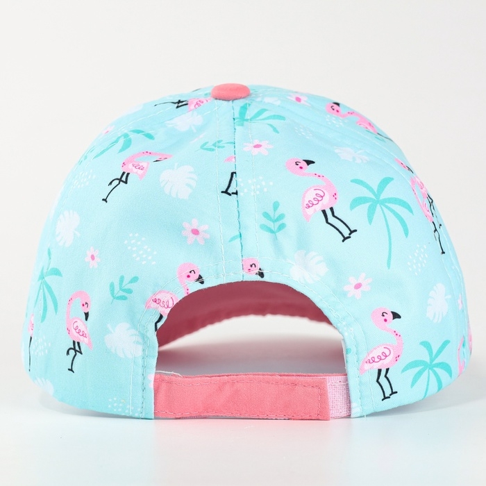 Кепка детская для девочки «Фламинго», р-р. 48-50 Кепка детская для девочки «Фламинго», р-р. 48-50