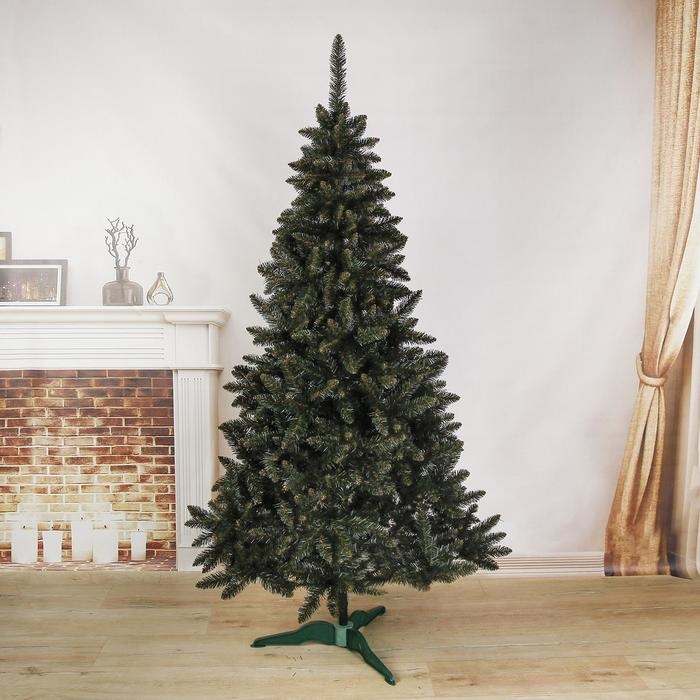 Ёлка искусственная Ёлка искусственная "Карпатская" 220 см, d нижнего яруса 110 см, 605 веток