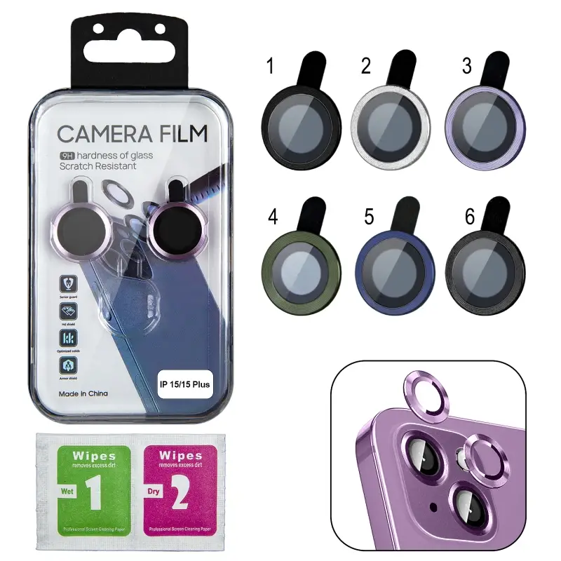 Защитное стекло для камеры iPh 15/15 Plus Защитное стекло для камеры iPh 15/15 Plus