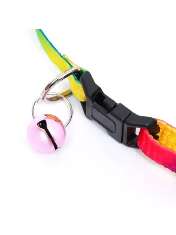 Ошейник Ошейник "Радуга", 30 х 1 см, капрон