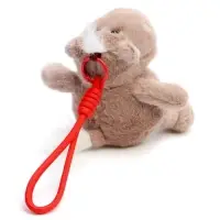 Мягкая игрушка на подвесе &laquo;Бегемотик. С любовью&raquo; 14 см