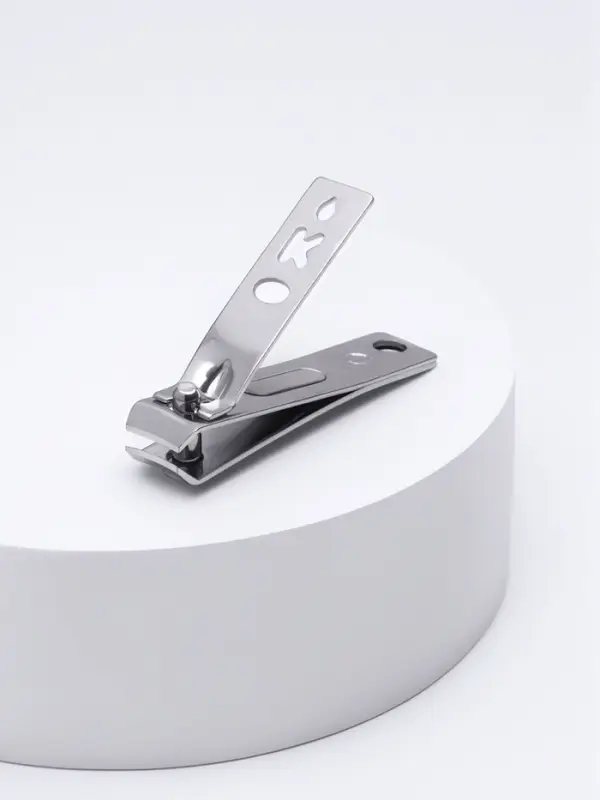 Кусачки книпсер маникюрные, с пилкой, 5.5 см, в коробке, МИКС