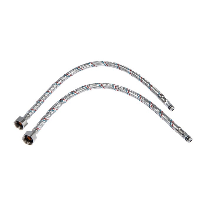 Смеситель для кухни ZEIN ZC2025, двухвентильный, гибкий излив, кран-букса латунь 1/2 Смеситель для кухни ZEIN ZC2025, двухвентильный, гибкий излив, кран-букса латунь 1/2", хром