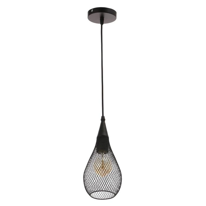 Светильник BayerLux 669917/1 E27 40Вт черный 12х12х26 см