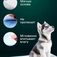 Пеленки впитывающие &laquo;Мой выбор&raquo; целлюлозные, 60&times;90 см, набор 30 шт.
