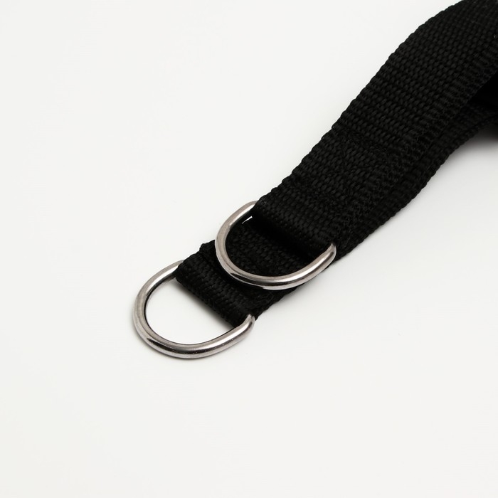 Шлейка Шлейка "Комфорт" комбинированная, 2,5 см, ОШ 55-60 см, ОГ 60-65 см, чёрная