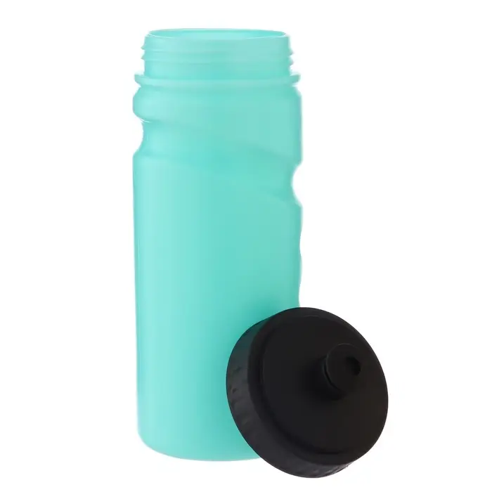 Бутылка для воды велосипедная, 550 мл, с поильником, 20.3 х 6.8 х 6.8 см, микс