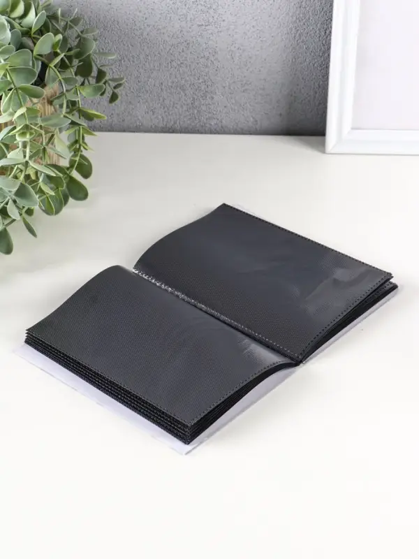 Фотоальбом "Нежность" 36ф 10X15см, ПП карм.,мягкая обложка, черные страницы