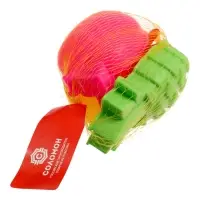 Набор 4 формочки Фрукты-ягоды (вишня, яблоко, ананас, клубника)