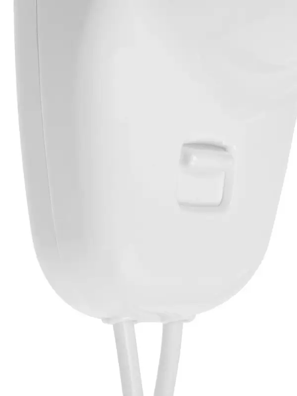 Фен LGE-006, 1300 Вт, настенный, 2 скорости, крепление, белый