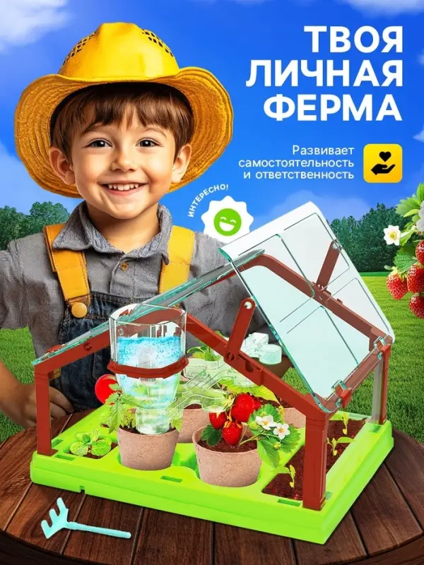 Набор для опытов &laquo;Моя мини-ферма&raquo;