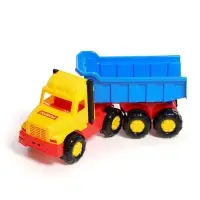 Набор игрушек для песочницы &laquo;Фаворит&raquo;, 8 предметов: самосвал, ситечко, совок, грабельки, формочки