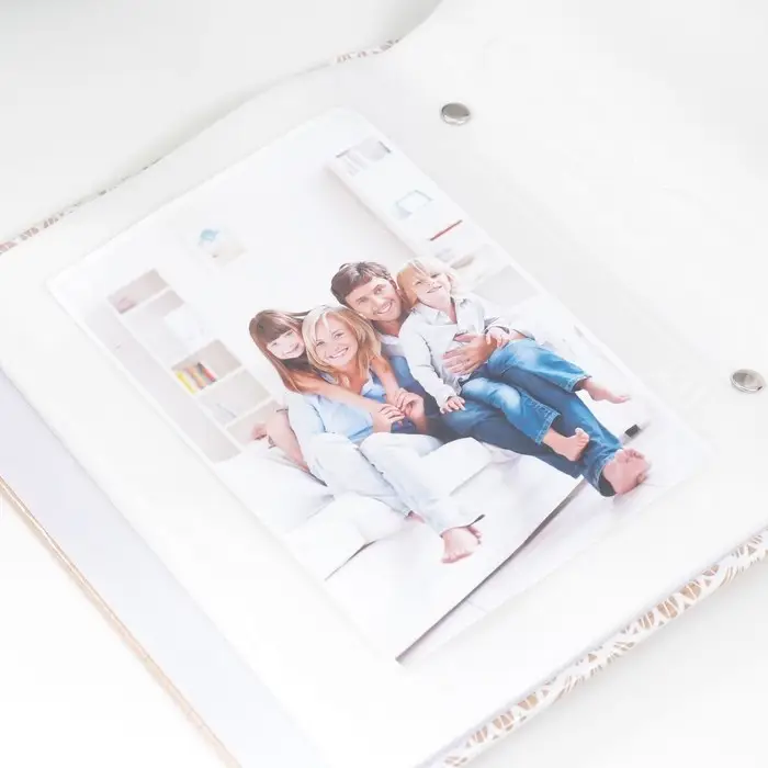 Фотоальбом на 100 фото 13х18 см Фотоальбом на 100 фото 13х18 см "Белое кружево" 19,5х15,5х4 см