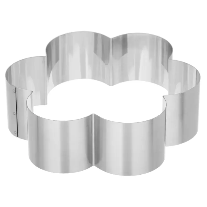 VETTA Набор колец кондитерских 3пр "Цветок", нерж.сталь