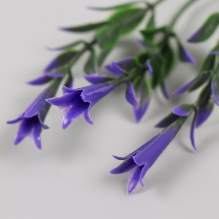 Искусственное растение для творчества "Гиппеастриум" набор 6 шт фиолетовый 11,5 см