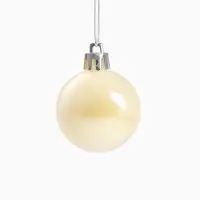 Ёлочные игрушки &laquo;Снег&raquo;, шары новогодние, набор 24 шт., d=4 см, белый