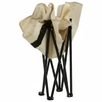 Кресло складное maclay, 65&times;58&times;66 см, до 120 кг, бежевое