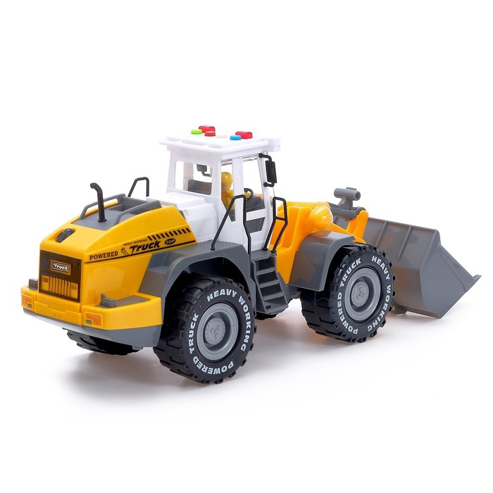Трактор инерционный «Погрузчик», свет и звук Трактор инерционный «Погрузчик», свет и звук