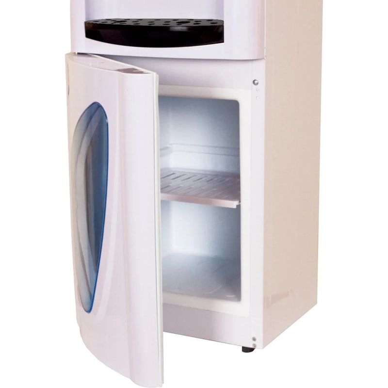 Кулер для воды Aqua Work 0.7LDR (бело-черный), эл.охл, нажим кружкой