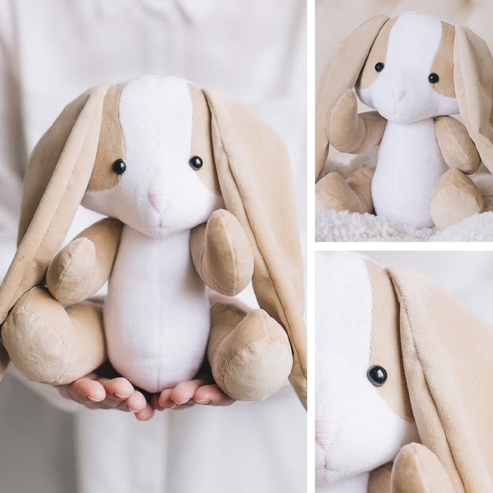 Мягкая игрушка «Плюшевый зайка Боня», набор для шитья, 15,6 × 22,4 × 5,2 см Мягкая игрушка «Плюшевый зайка Боня», набор для шитья, 15,6 × 22,4 × 5,2 см