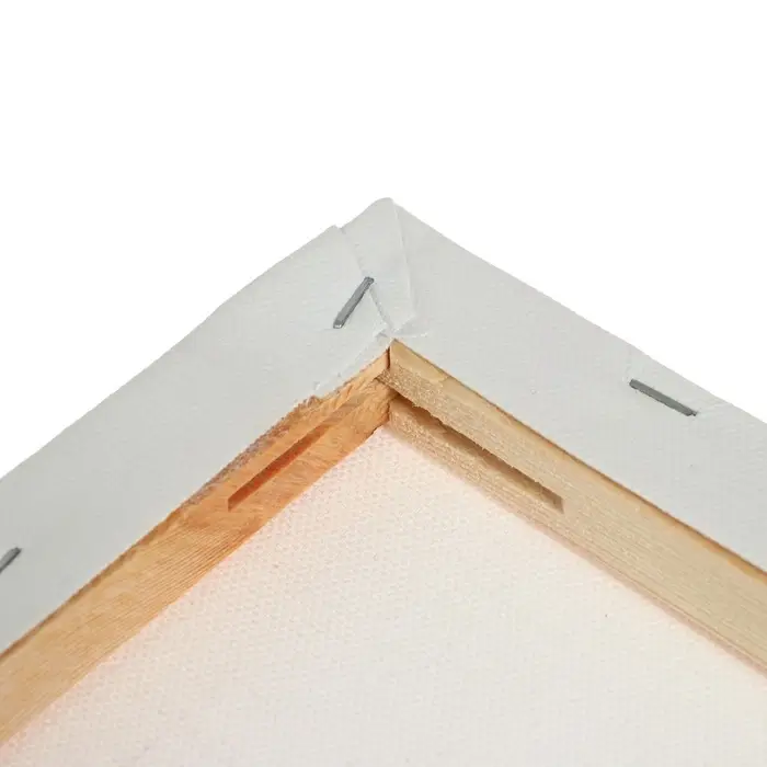 Холст на подрамнике, хлопок 100%, 1.6&times;50&times;50 см, акриловый грунт, мелкозернистый, 280 г/м&sup2;