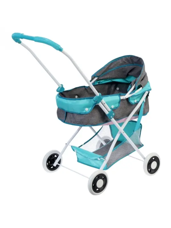 Коляска для кукол &laquo;Прогулка&raquo;, универсальная, с корзиной