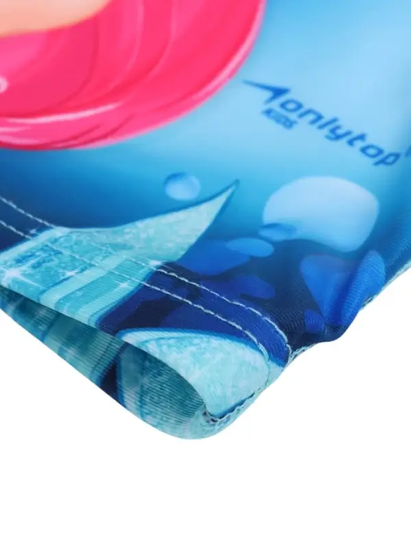 Шапочка для плавания ONLYTOP Swim «Русалка», детская, тканевая, обхват 46-52 см Шапочка для плавания ONLYTOP Swim «Русалка», детская, тканевая, обхват 46-52 см