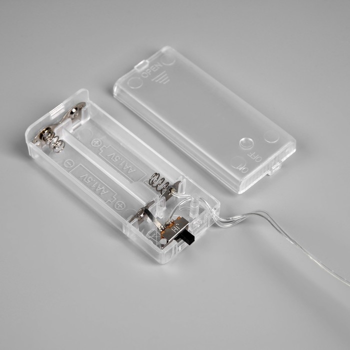 Елочная игрушка светодиодная Елочная игрушка светодиодная "Шишка", 10х8 см, 5 LED, батарейки ААх2 (нет в комплекте), свечение тёплое белое