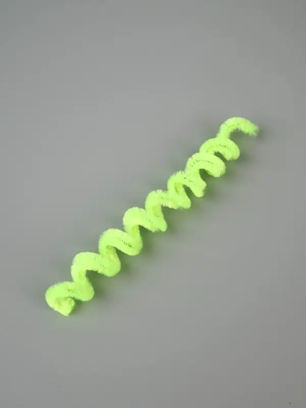 Синельная проволока набор 50 шт., зелёный неон, 30 см