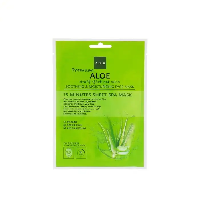 Тканевая маска Atticell с экстрактом алоэ, 25 мл