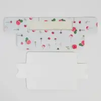 Коробка для макарун, кондитерская упаковка «Жизнь прекрасна», 5.5 х 18 х 5.5 см