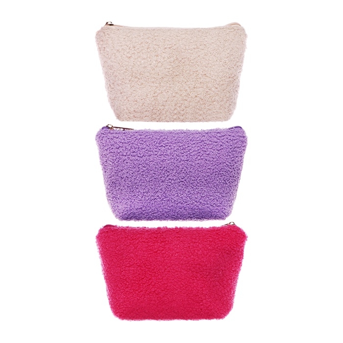 Пенал мягкий, 1 отделение, 125 х 215 х 70, плюшевый, МИКС Пенал мягкий, 1 отделение, 125 х 215 х 70, плюшевый, МИКС