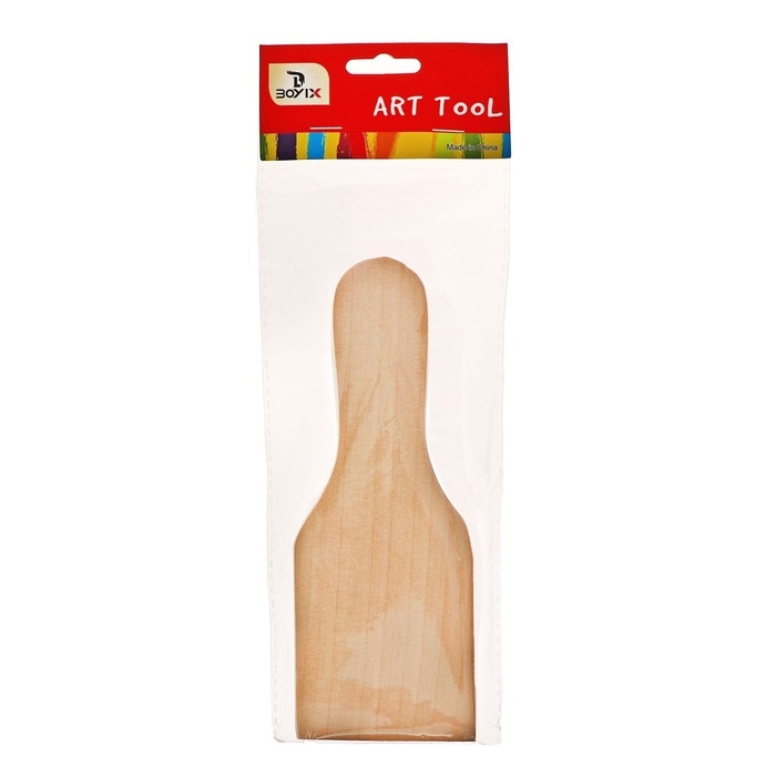 Весло (лопатка) для глины Calligrata, 18,5х7х1,5 см Весло (лопатка) для глины Calligrata, 18,5х7х1,5 см