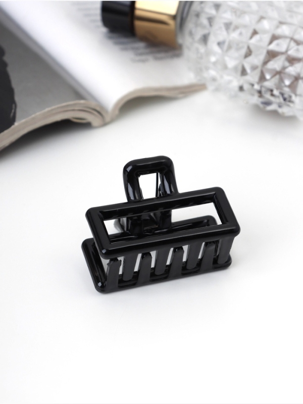 Набор для волос «Вивьен», 4 резинки 5.5 см, краб 4.5 см, классика, чёрный Набор для волос «Вивьен», 4 резинки 5.5 см, краб 4.5 см, классика, чёрный