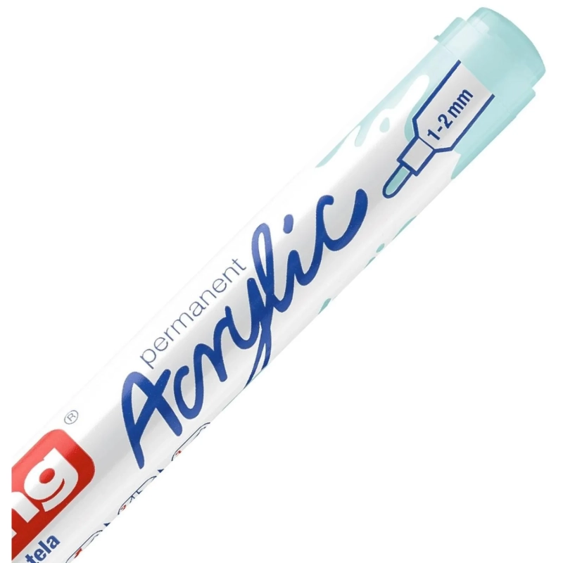 Маркер акриловый Edding 5300/916.кругл.1-2 мм.Пастельн.голубой/Pastelblue